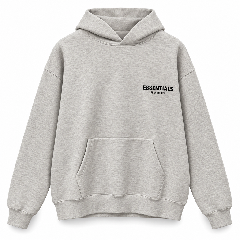 Fear of God ESSENTIALS Core Hoodie – Light Oatmeal