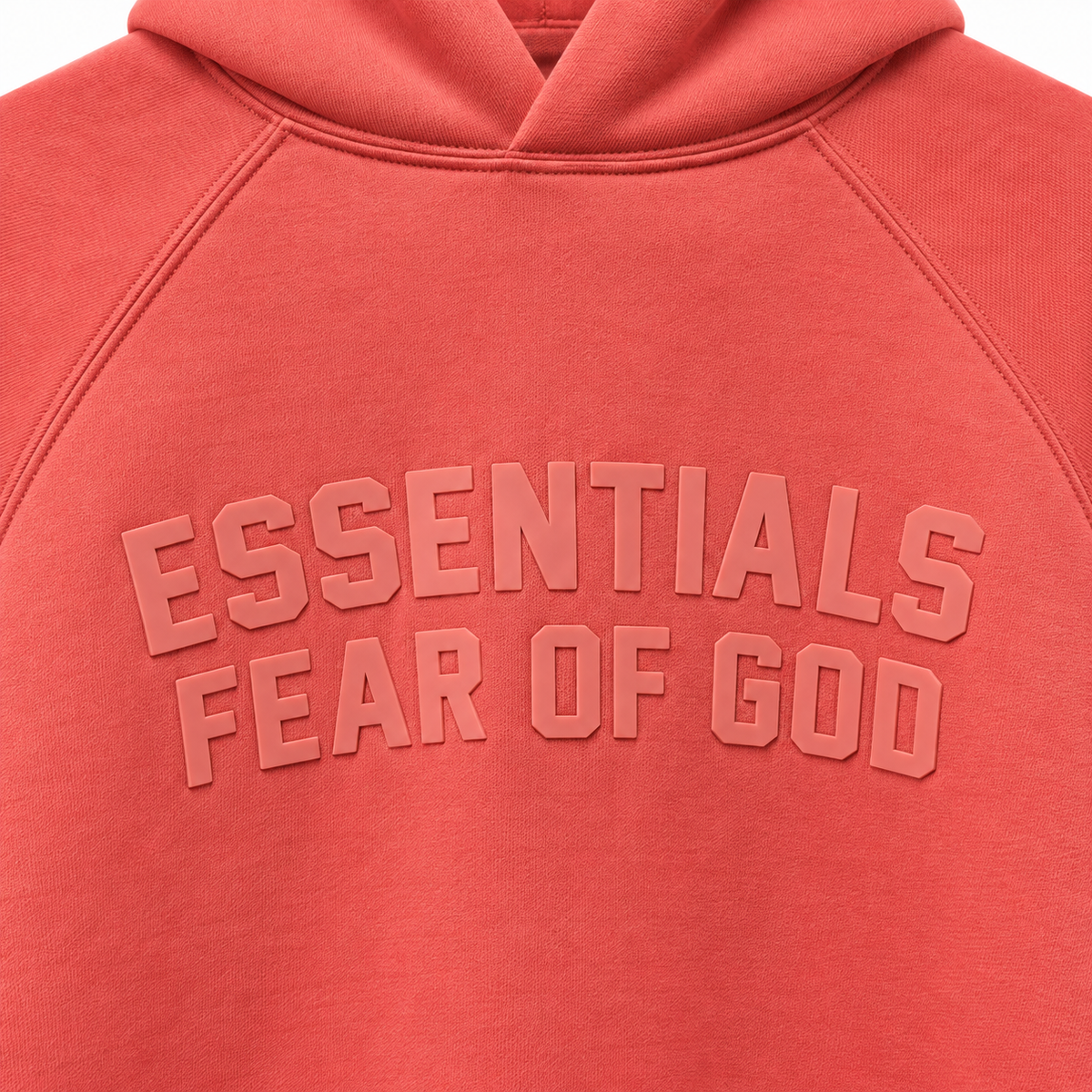 Fear of God ESSENTIALS Hoodie – Coral